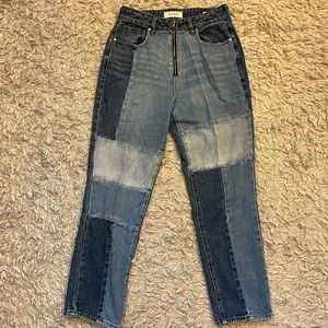 Pacsun Patchwork Mom Jeans